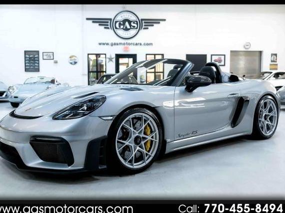 PORSCHE 718 SPYDER 2025 WP0CE2A83SK237295 image